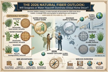 The 2026 Natural Fiber Outlook: Will Seagrass or Water Hyacinth Dominate Global Home Decor?